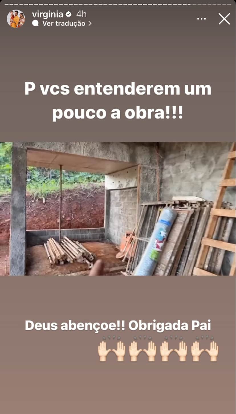 A famosa influenciadora, Virginia Fonseca, causa choque ao mostrar obras da sua nova mansão - Foto Reprodução A famosa influenciadora, Virginia Fonseca, causa choque ao mostrar obras da sua nova mansão - Foto Reprodução