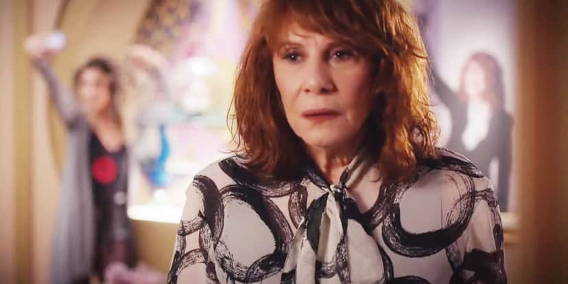 Wilma em cena da novela Vai na Fé Wilma em cena da novela Vai na Fé