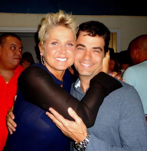 Xuxa e Marcelo Faustini - Foto Reprodução