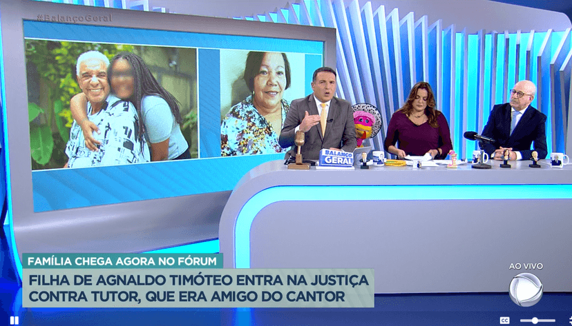 Hora da Venenosa explodiu o escândalo envolvendo a guarda da filha do cantor Agnaldo Timóteo e depoimentos estarrecem o país (Foto Reprodução/Twitter) Hora da Venenosa explodiu o escândalo envolvendo a guarda da filha do cantor Agnaldo Timóteo e depoimentos estarrecem o país (Foto Reprodução/Twitter)