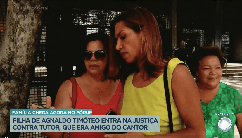 As partes reunidas no Forúm aonde está rolando uma audiência para definir o destino da guarda da menina (Foto Reprodução/Twitter) As partes reunidas no Forúm aonde está rolando uma audiência para definir o destino da guarda da menina (Foto Reprodução/Twitter)