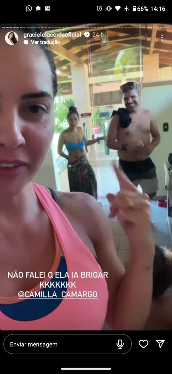 Camilla Camargo não gostou de atitude do filho, Joaquim (Foto: Reprodução/ Instagram) Camilla Camargo não gostou de atitude do filho, Joaquim (Foto: Reprodução/ Instagram)