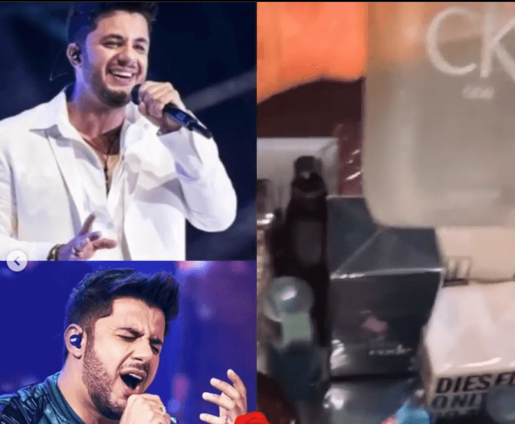 Irmã de Cristiano Araújo ainda mostrou uma caixa cheia de perfumes, muitos sem uso (Foto Reprodução/Instagram) Irmã de Cristiano Araújo ainda mostrou uma caixa cheia de perfumes, muitos sem uso (Foto Reprodução/Instagram)