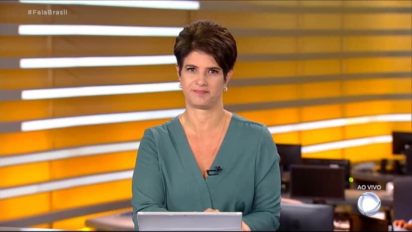 Marina Godoy, no 'Fala Brasil' (Foto: Divulgação/ Record) Marina Godoy, no 'Fala Brasil' (Foto: Divulgação/ Record)