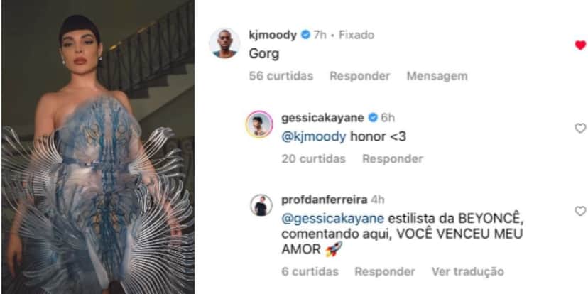 Estilista de Beyoncé elogia look de GKay no baile da Vogue e web vai a loucura: “Você venceu” Estilista de Beyoncé elogia look de GKay no baile da Vogue e web vai a loucura: “Você venceu”