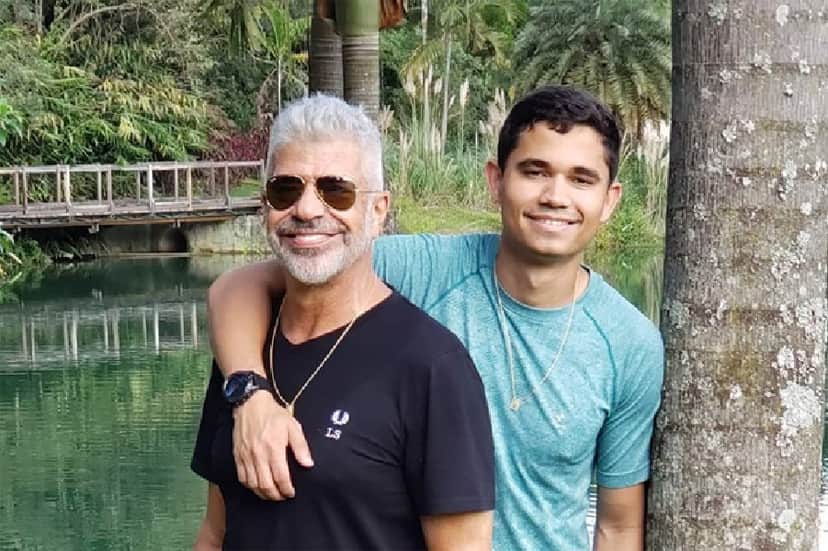 Lulu Santos ao lado do atual marido (Foto: Divulgação/ Instagram) Lulu Santos ao lado do atual marido (Foto: Divulgação/ Instagram)