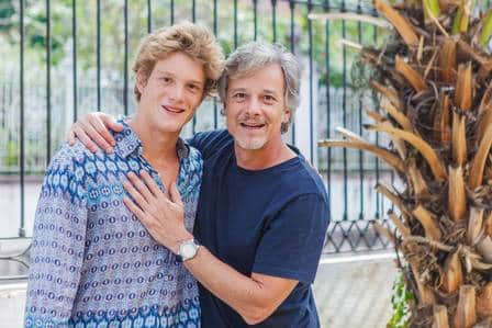 Pedro Novaes ao lado de seu pai Marcello Novaes (Foto: Reprodução, Instagram) Pedro Novaes ao lado de seu pai Marcello Novaes (Foto: Reprodução, Instagram)