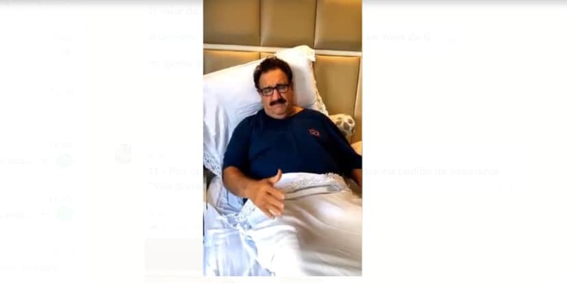 Ratinho fica irritado com pedido de assistente para começar vídeo de novo por conta do termo todes e xinga (Foto: Reprodução / Instagram) Ratinho fica irritado com pedido de assistente para começar vídeo de novo por conta do termo todes e xinga (Foto: Reprodução / Instagram)