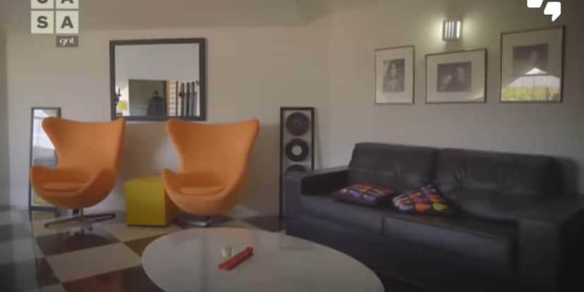 Sótão maravilhoso da casa de Gloria Pires (Reprodução: Youtube) Sótão maravilhoso da casa de Gloria Pires (Reprodução: Youtube)