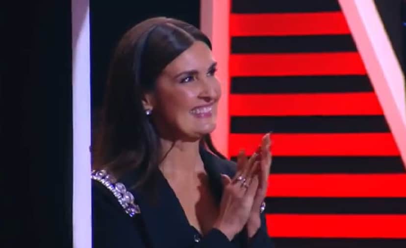 Fátima Bernardes no The Voice Brasil (Foto: Divulgação/ Globo) Fátima Bernardes no The Voice Brasil (Foto: Divulgação/ Globo)