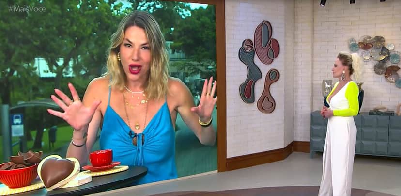 Luiza Zveiter revelou vida pessoal a Ana Maria Braga (Foto: Reprodução/TV Globo) Luiza Zveiter revelou vida pessoal a Ana Maria Braga (Foto: Reprodução/TV Globo)