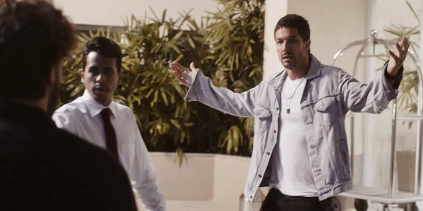 Ari bate em Oto na novela Travessia Ari bate em Oto na novela Travessia