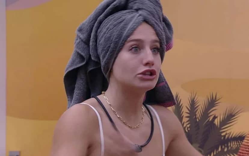 Bruna Griphao no BBB23; atriz desobedeceu regra do programa e levou punição pesada (Foto: Reprodução / Globoplay) Bruna Griphao no BBB23; atriz desobedeceu regra do programa e levou punição pesada (Foto: Reprodução / Globoplay)