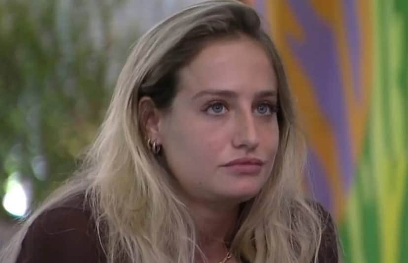 Bruna Griphao no BBB23; a atriz perdeu estalecas após desrespeitar regra da produção (Foto: Reprodução / Globoplay) Bruna Griphao no BBB23; a atriz perdeu estalecas após desrespeitar regra da produção (Foto: Reprodução / Globoplay)