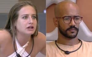 BBB23 - Bruna e Ricardo trocam farpas e a atriz perde a paciência (Foto: Reprodução / Globoplay) BBB23 - Bruna e Ricardo trocam farpas e a atriz perde a paciência (Foto: Reprodução / Globoplay)