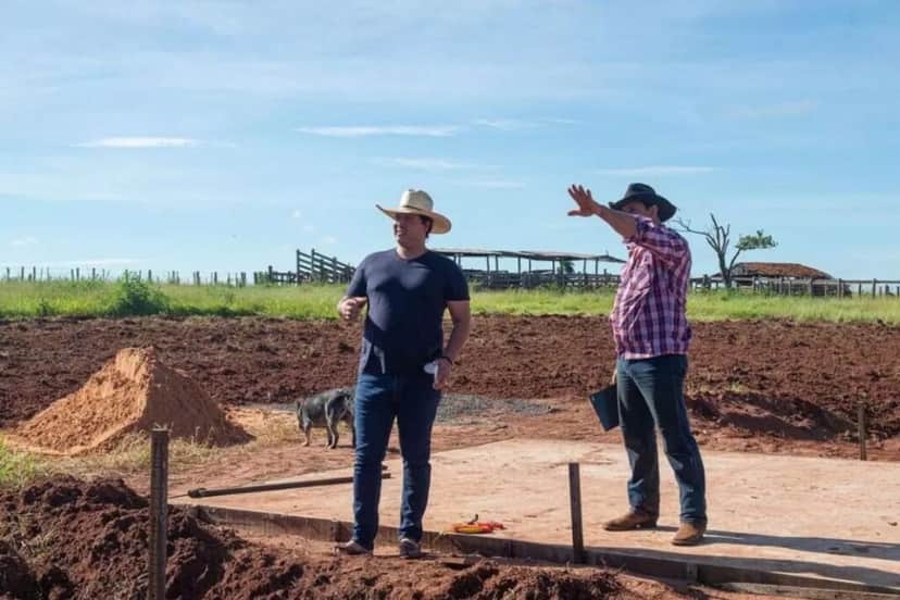 Espaço da fazenda do cantor Aleksandro (Foto: Reprodução - Movimento Country) Espaço da fazenda do cantor Aleksandro (Foto: Reprodução - Movimento Country)