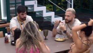 No BBB23, Fred diz que já beijou todos os seus amigos (Foto: Reprodução / Globoplay) No BBB23, Fred diz que já beijou todos os seus amigos (Foto: Reprodução / Globoplay)