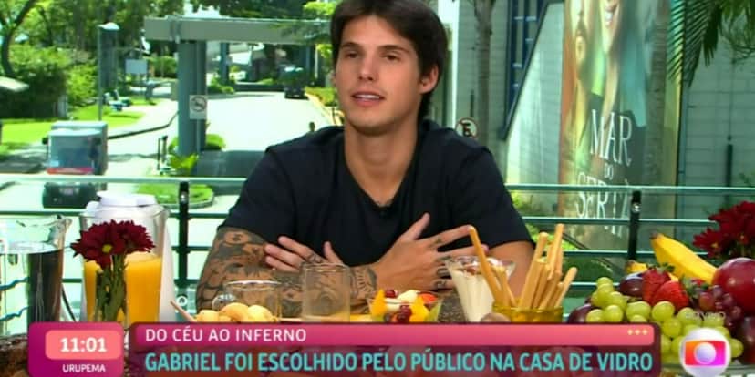 Gabriel Fop foi o eliminado do "BBB23" (Foto: Reprodução/TV Globo) Gabriel Fop foi o eliminado do "BBB23" (Foto: Reprodução/TV Globo)