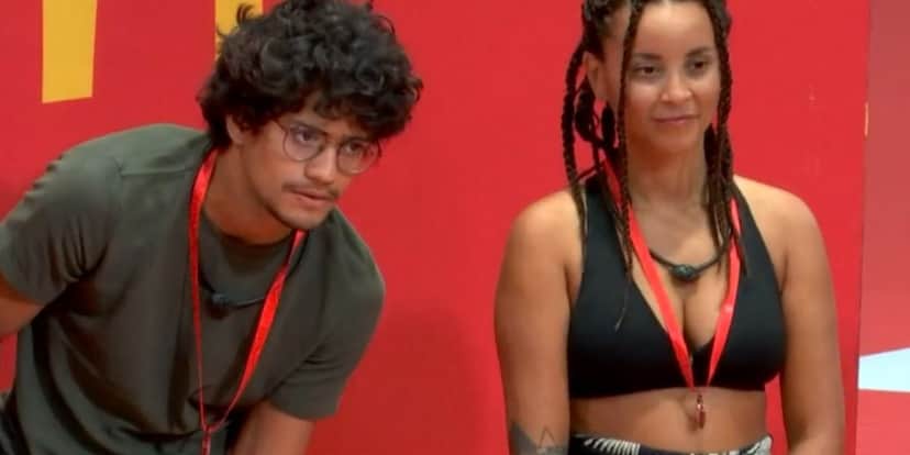Gabriel Santana e Domitila são indicados para o paredão no BBB 23 - Foto: Reprodução/Globo Gabriel Santana e Domitila são indicados para o paredão no BBB 23 - Foto: Reprodução/Globo