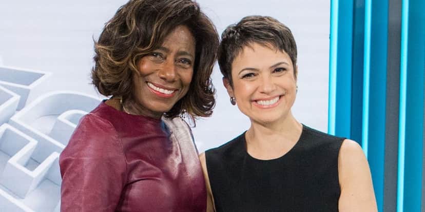 Glória Maria, Sandra Annenberg, Globo Glória Maria, Sandra Annenberg, Globo