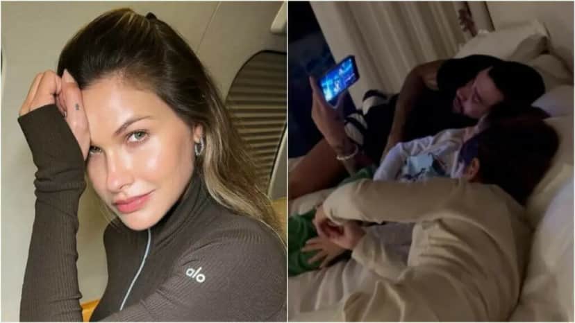 Andressa Suita publica flagra raro do cantor Gusttavo Lima, e sertanejo é visto como nem ela mesma esperava - Fotos Reprodução: Instagram Andressa Suita publica flagra raro do cantor Gusttavo Lima, e sertanejo é visto como nem ela mesma esperava - Fotos Reprodução: Instagram