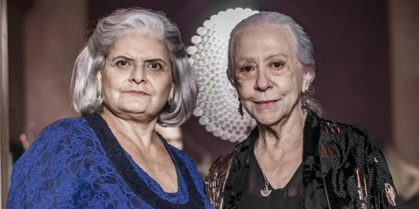 Jussara Freire e Fernanda Montenegro em "A Dona do Pedaço" (Foto: Divulgação/TV Globo) Jussara Freire e Fernanda Montenegro em "A Dona do Pedaço" (Foto: Divulgação/TV Globo)