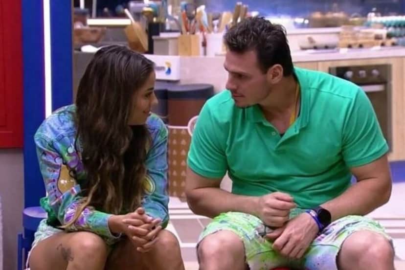 Key Alves e Gustavo aprontam muito no BBB 23 (Foto: Reprodução, Globo) Key Alves e Gustavo aprontam muito no BBB 23 (Foto: Reprodução, Globo)