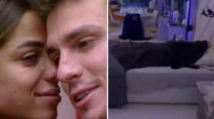 BBB23: Key e Gustavo abandonam sexo após três chamadas do Big Boss (Foto: Reprodução / Globoplay) BBB23: Key e Gustavo abandonam sexo após três chamadas do Big Boss (Foto: Reprodução / Globoplay)