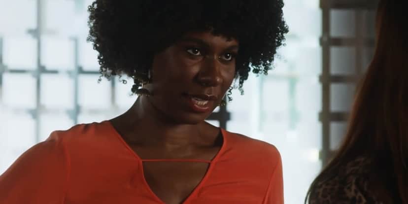 Laís em cena da novela Travessia Laís em cena da novela Travessia