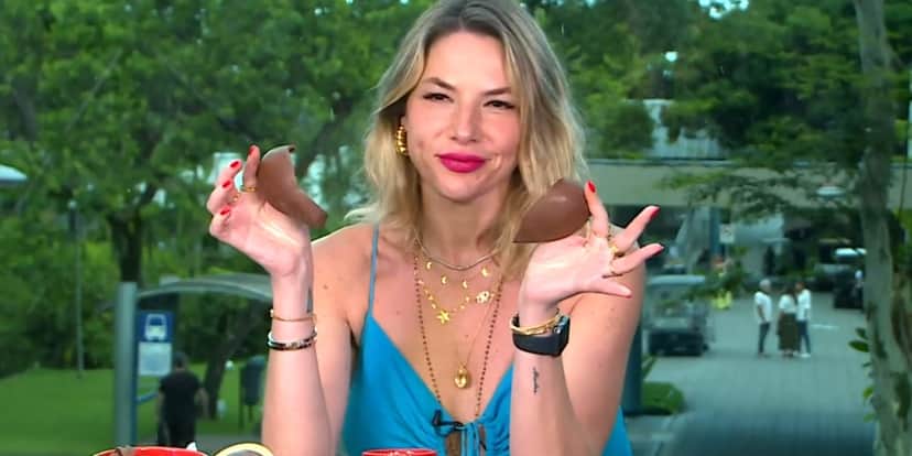 Luiza Zveiter quebrou coração no "Mais Você" (Foto: Reprodução/TV Globo) Luiza Zveiter quebrou coração no "Mais Você" (Foto: Reprodução/TV Globo)