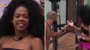 BBB23 - Marvvilla choca brother ao mostrar que tem um dedo extra e desabafa: "Morro de vergonha" (Foto: Reprodução / Globoplay / Montagem TV Foco) BBB23 - Marvvilla choca brother ao mostrar que tem um dedo extra e desabafa: "Morro de vergonha" (Foto: Reprodução / Globoplay / Montagem TV Foco)
