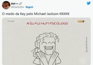 Relato de Key virou quadro animado no BBB23 (Foto: Reprodução / Twitter) Relato de Key virou quadro animado no BBB23 (Foto: Reprodução / Twitter)