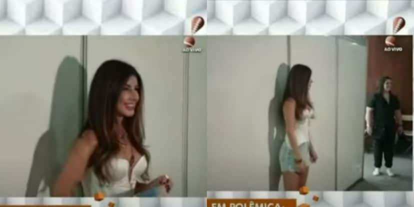 Paula Fernandes em vídeo que foi ao ar no "A Tarde é Sua" (Foto: Reprodução/RedeTV!) Paula Fernandes em vídeo que foi ao ar no "A Tarde é Sua" (Foto: Reprodução/RedeTV!)