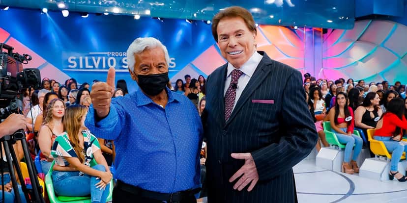 Roque e Silvio santos - Foto: Reprodução/Internet Roque e Silvio santos - Foto: Reprodução/Internet
