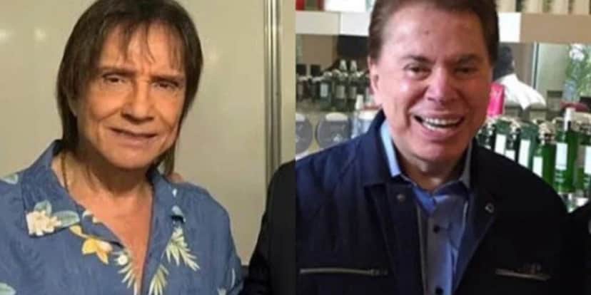 Silvio Santos e Roberto Carlos - Foto: Reprodução Silvio Santos e Roberto Carlos - Foto: Reprodução