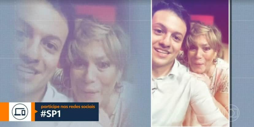 Susana Vieira deixou repórter envergonhado (Foto: Reprodução/TV Globo) Susana Vieira deixou repórter envergonhado (Foto: Reprodução/TV Globo)