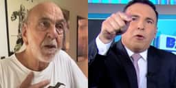 Gottino se revolta com recado de Lima Duarte com voz embargada na Record e não perdoa: “Você foi injusto”