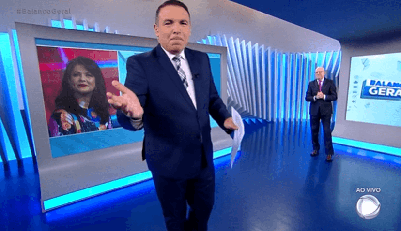 Reinaldo Gottino abriu o "Balanço Geral" com notícia chocante envolvendo a atriz Samara Felippo, da Globo (Foto Reprodução/Twitter) Reinaldo Gottino abriu o "Balanço Geral" com notícia chocante envolvendo a atriz Samara Felippo, da Globo (Foto Reprodução/Twitter)