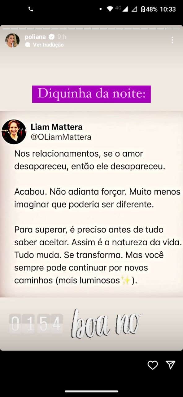 Poliana Rocha, casada com Leonardo, falou sobre relacionamento e detonou o que pensa (Foto: Reprodução/ Instagram) Poliana Rocha, casada com Leonardo, falou sobre relacionamento e detonou o que pensa (Foto: Reprodução/ Instagram)