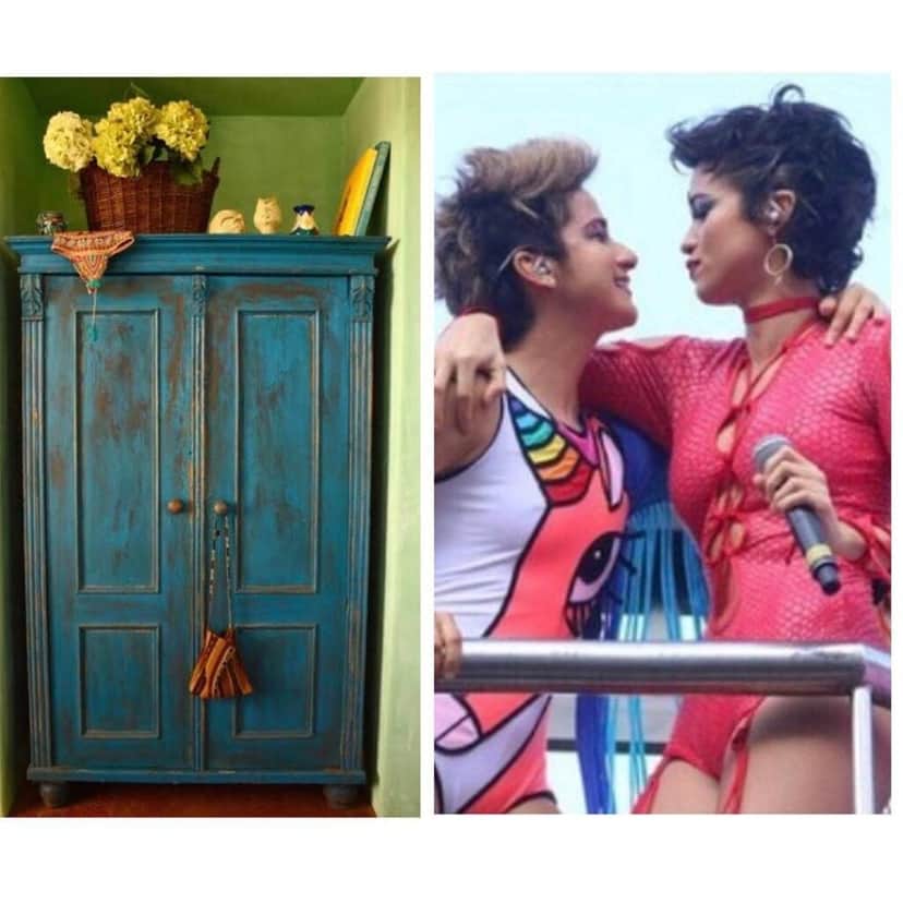 Postagem que a atriz Nanda Costa fez em seu Instagram com sua esposa (Foto: Reprodução, Instagram) Postagem que a atriz Nanda Costa fez em seu Instagram com sua esposa (Foto: Reprodução, Instagram)