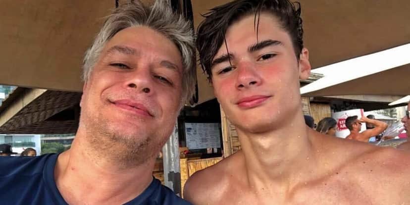 João é filho do famoso ator e eterno galã João é filho do famoso ator e eterno galã