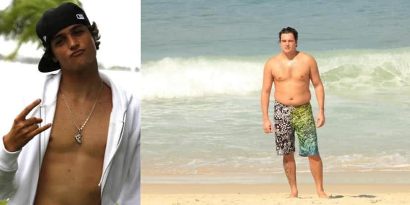 O antes e o depois do dono do hit 'Musa do Verão' (Reprodução: Montagem TV Foco) O antes e o depois do dono do hit 'Musa do Verão' (Reprodução: Montagem TV Foco)