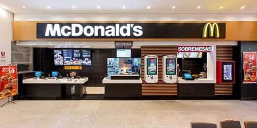 Loja do Mc Donald's (Foto: Reprodução / Instagram) Loja do Mc Donald's (Foto: Reprodução / Instagram)