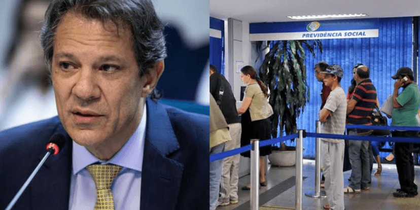 Fernando Haddad toma medidas no INSS (Foto:Reprodução/Montagem) Fernando Haddad toma medidas no INSS (Foto:Reprodução/Montagem)