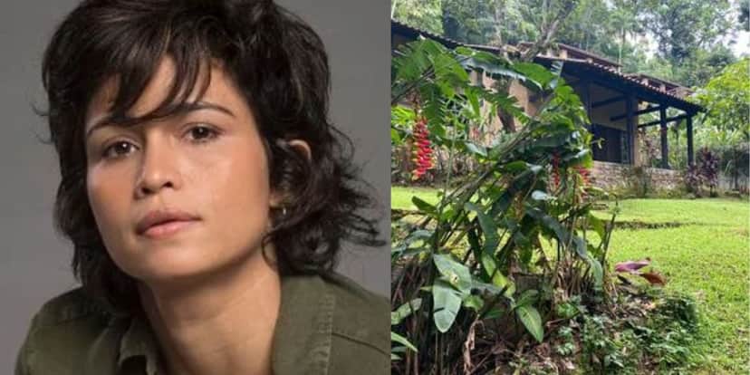 Nanda Costa / Casa da atriz em Paraty - Foto Montagem TVFoco