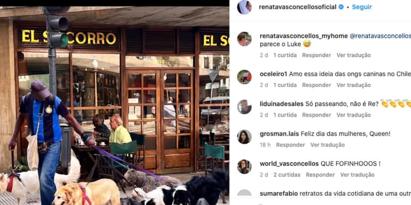Renata Vasconcellos aproveita férias do Jornal Nacional em viagem internacional (Foto: Reprodução / Instagram) Renata Vasconcellos aproveita férias do Jornal Nacional em viagem internacional (Foto: Reprodução / Instagram)