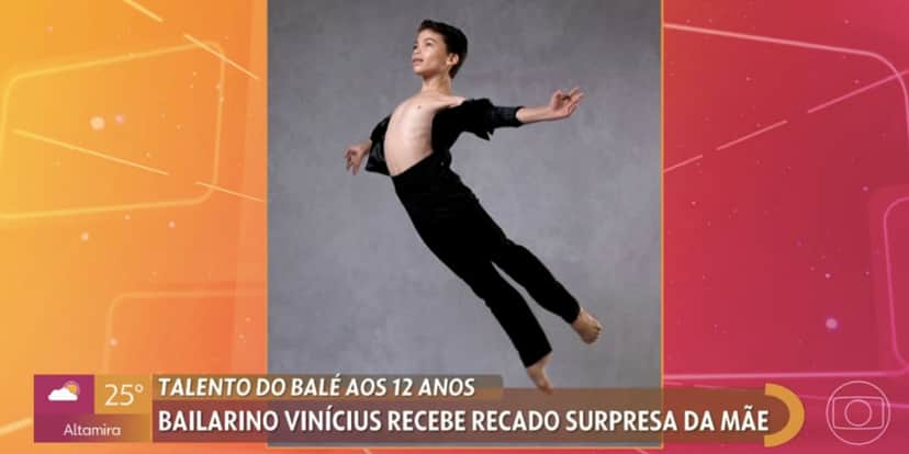 Patrícia Poeta se emociona com história de Vinícius (Foto: Reprodução / Globo) Patrícia Poeta se emociona com história de Vinícius (Foto: Reprodução / Globo)