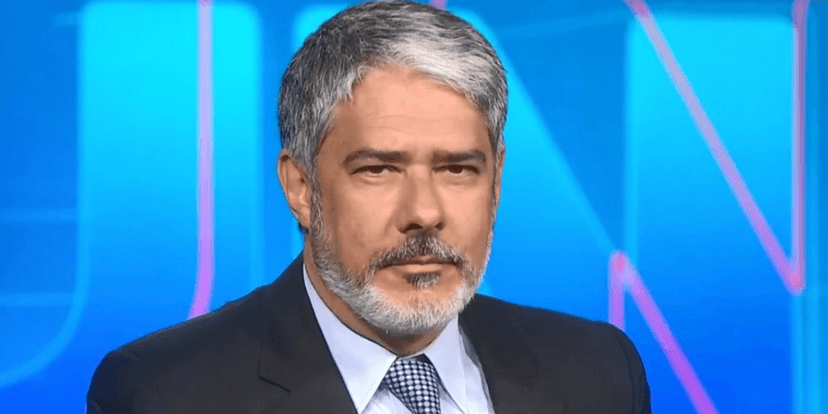 William Bonner sob comando do 'Jornal Nacional', na Globo (Foto: Divulgação) William Bonner sob comando do 'Jornal Nacional', na Globo (Foto: Divulgação)