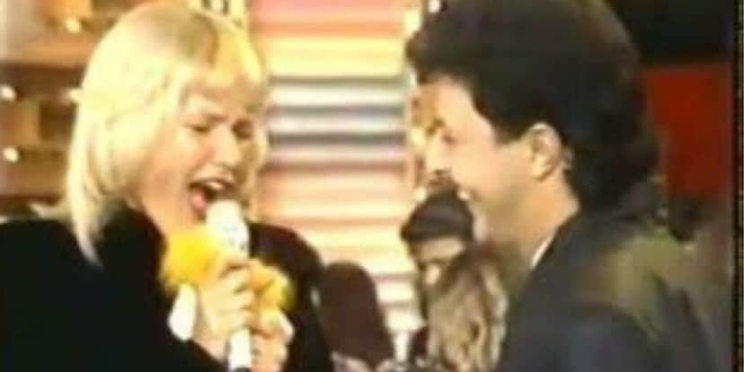 Xuxa e José Augusto durante o programa (Reprodução: Globo) Xuxa e José Augusto durante o programa (Reprodução: Globo)