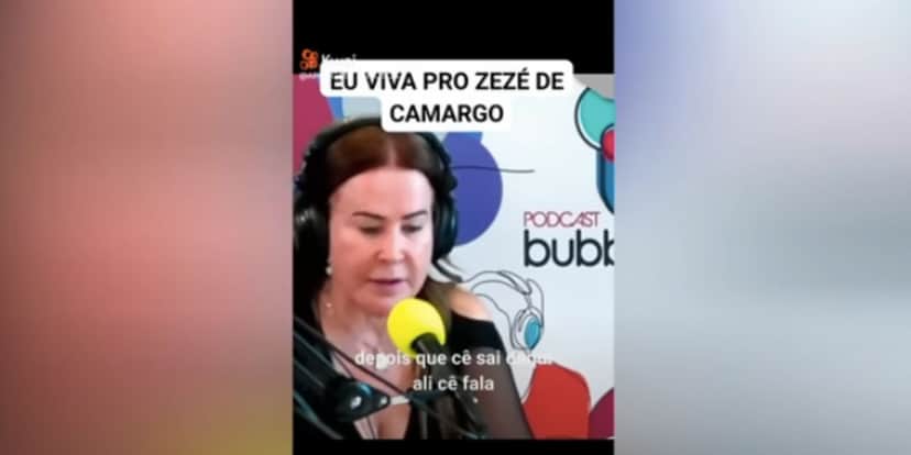 Cleo expõe vídeo de Zilu revelando o que sofreu com Zezé Di Camargo (Foto: Reprodução / YouTube) Cleo expõe vídeo de Zilu revelando o que sofreu com Zezé Di Camargo (Foto: Reprodução / YouTube)